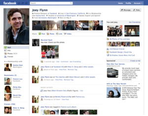Il nuovo look di Facebook