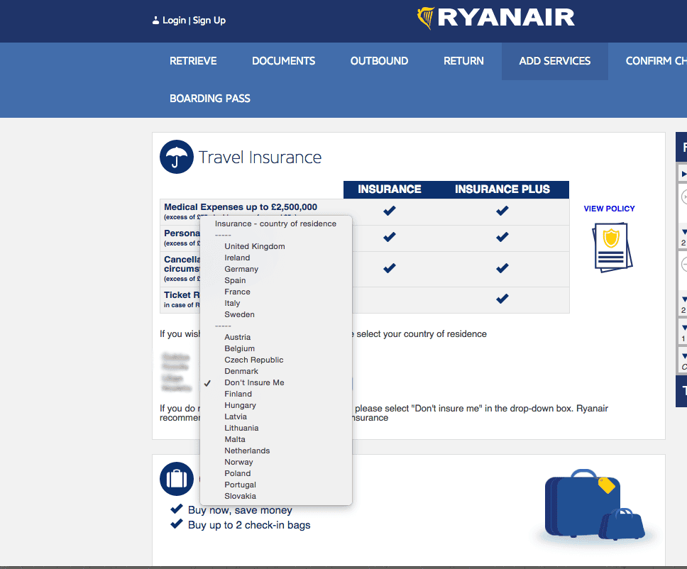 Il design UX subdolo di Ryanair era dannoso per l'apprendibilità.