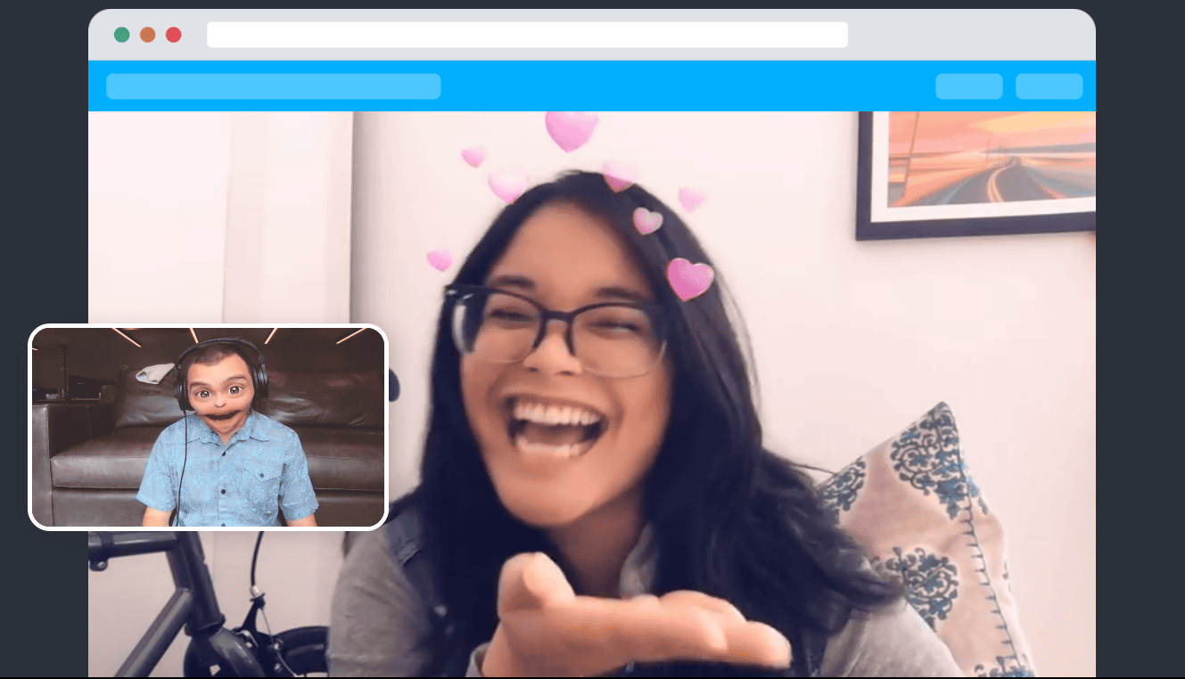 Snap Camera — інструмент для створення google meet ефектів у google meet
