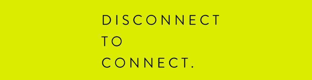 Diconnect to reconnect image