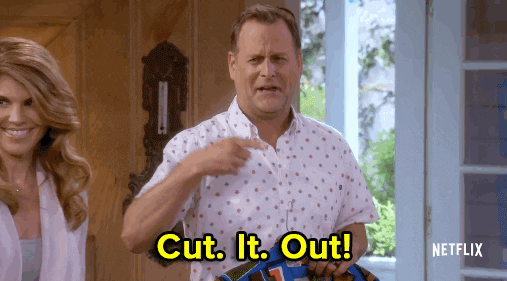 Schneiden Sie es aus gif