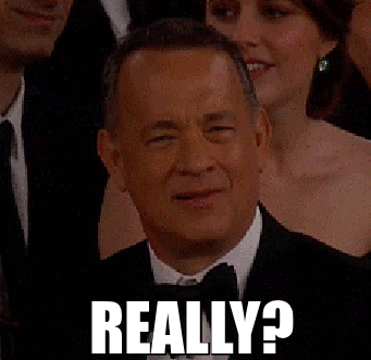 Tom Hanks: Sério?