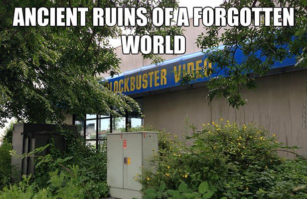 Blockbuster ha fatto delle ipotesi