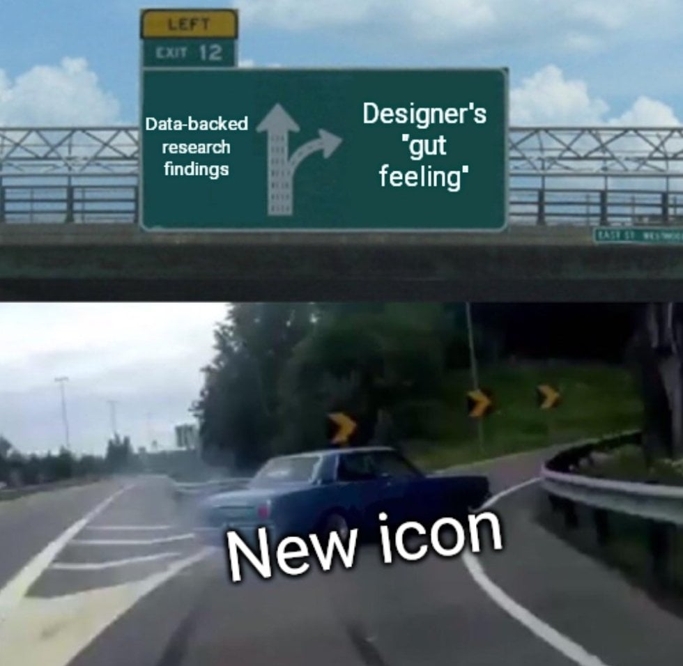 I designer UX fanno di testa loro