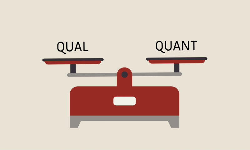 Qualitativa ou quantitativa? Qual é o melhor para a pesquisa básica de UX?