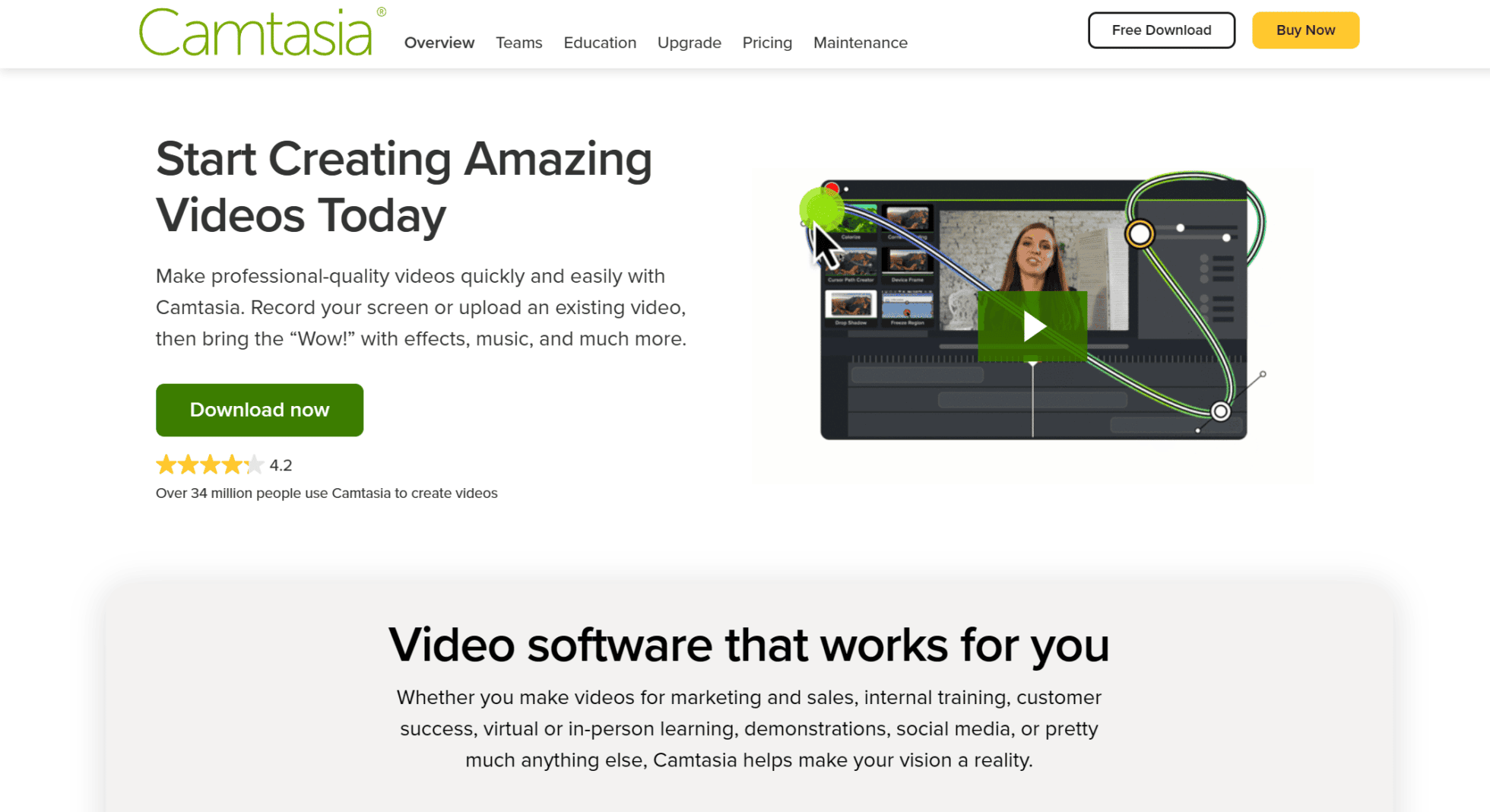 Camtasia: is this one of the best OBS alternatives?