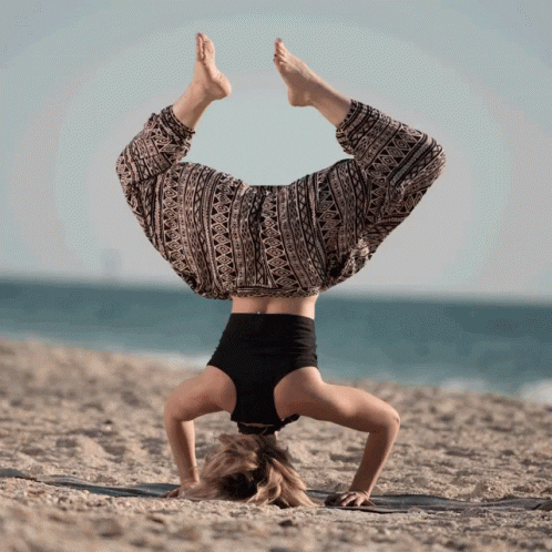 Yoga en la playa