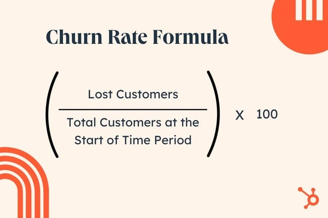 Churn rate formula
