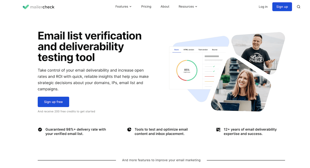 Outil de nettoyage des données MailerCheck
