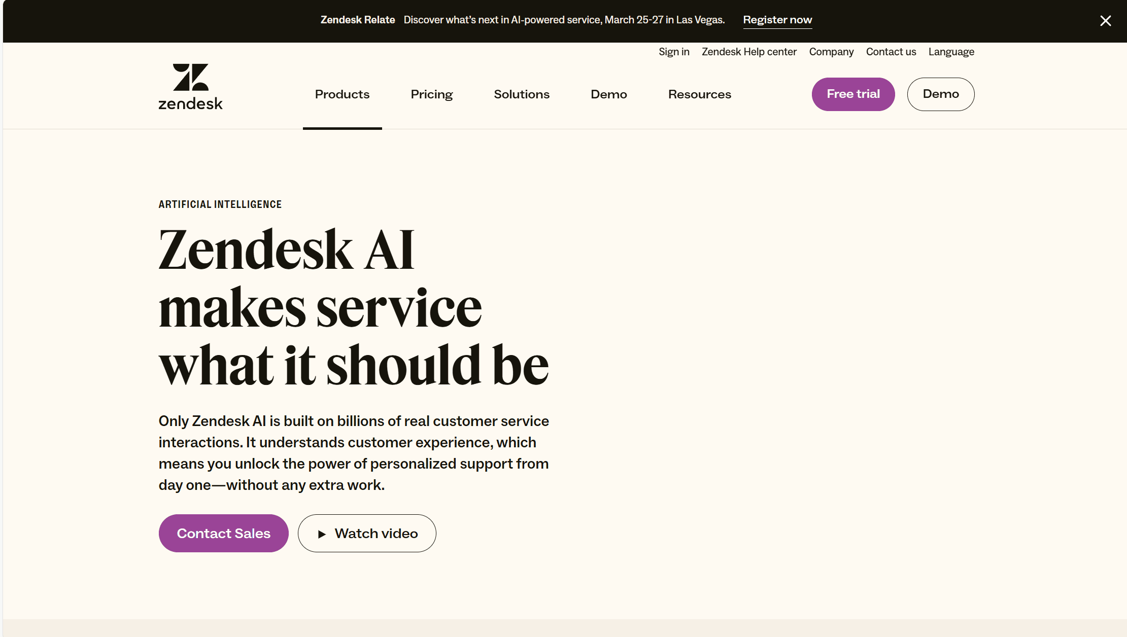 A IA da Zendesk é uma ótima alternativa ao Agentforce