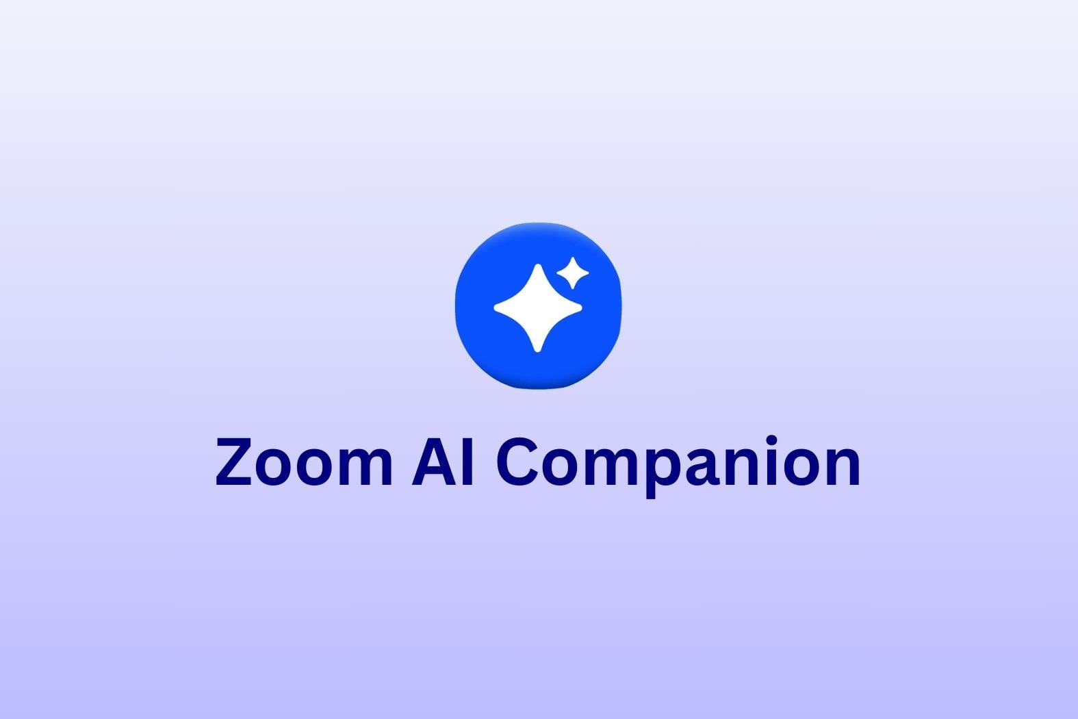Logo Zoom AI Companion