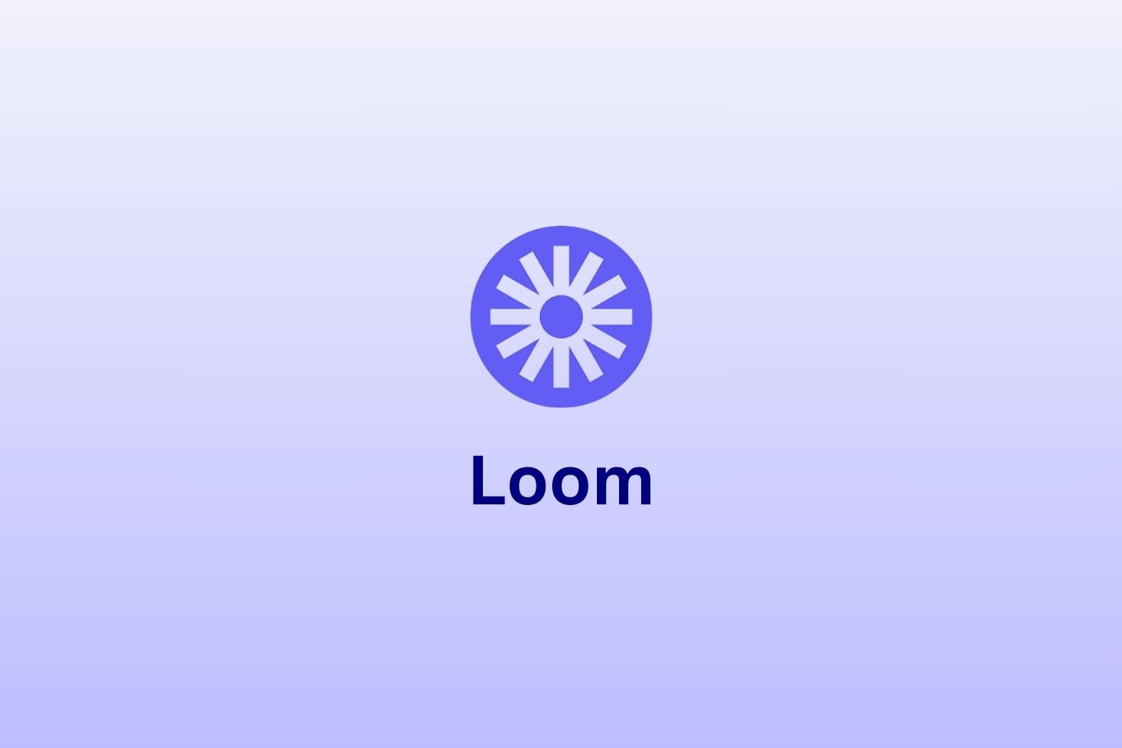 logotipo de Loom