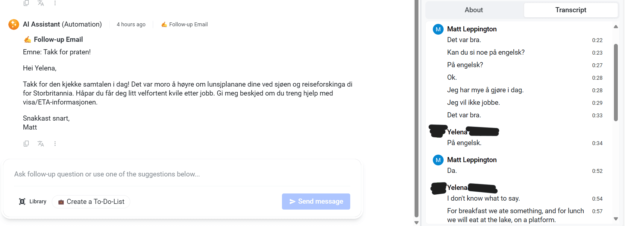 Demodesk échoue lamentablement en matière de langues.