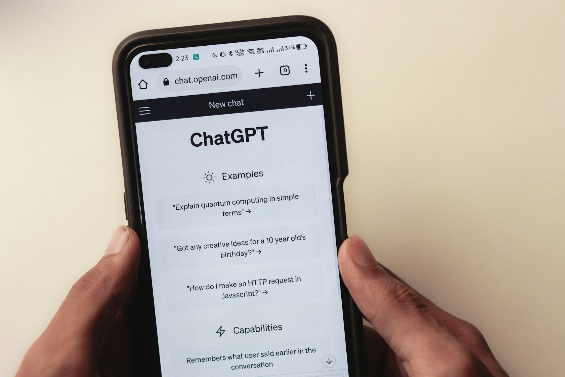 Chat GPT для мобільних знімків екрана з нотатками про зустрічі