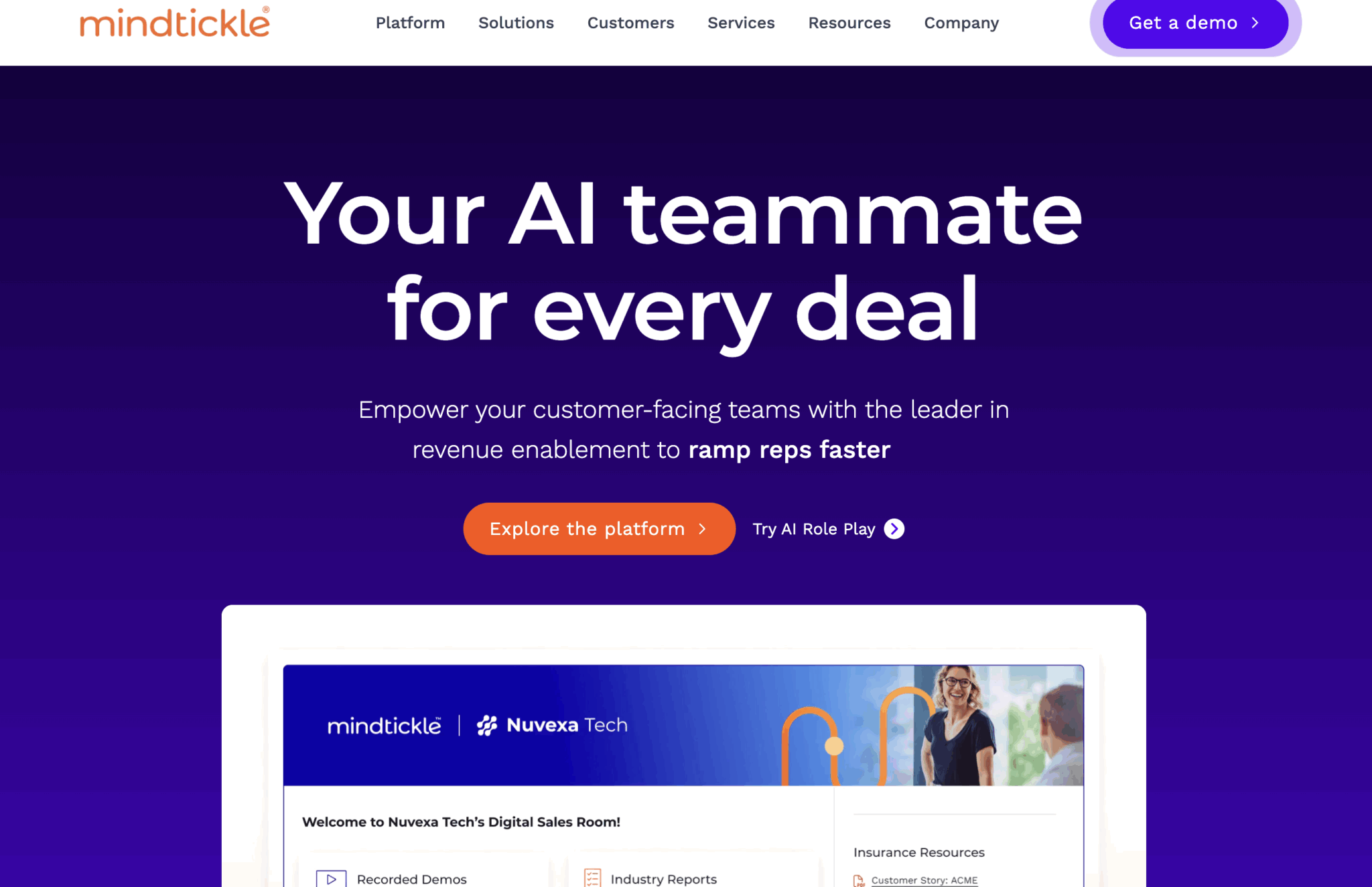 Mindtickle AI 2026 герой