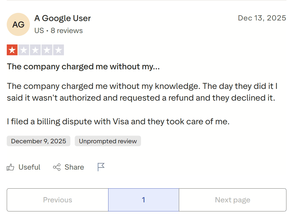 Єдиний відгук про Turbo AI на TrustPilot — 1 з 5. Коментар на Reddit від користувача «u/throwaway_calculus»: «Судячи з власного досвіду вивчення математичного аналізу, Turbolearn, чесно кажучи, досить жахливий».