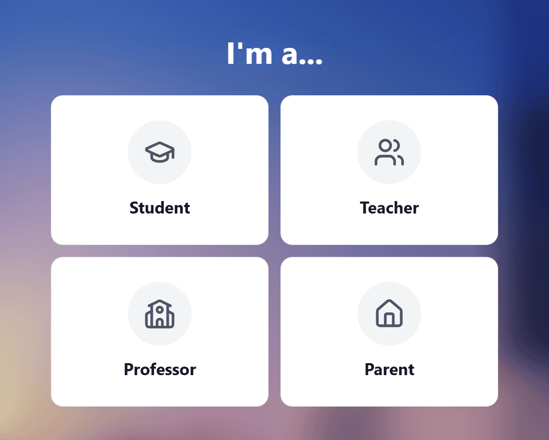 Реєстрація на StudyFetch: ви студент, вчитель, викладач чи батько?