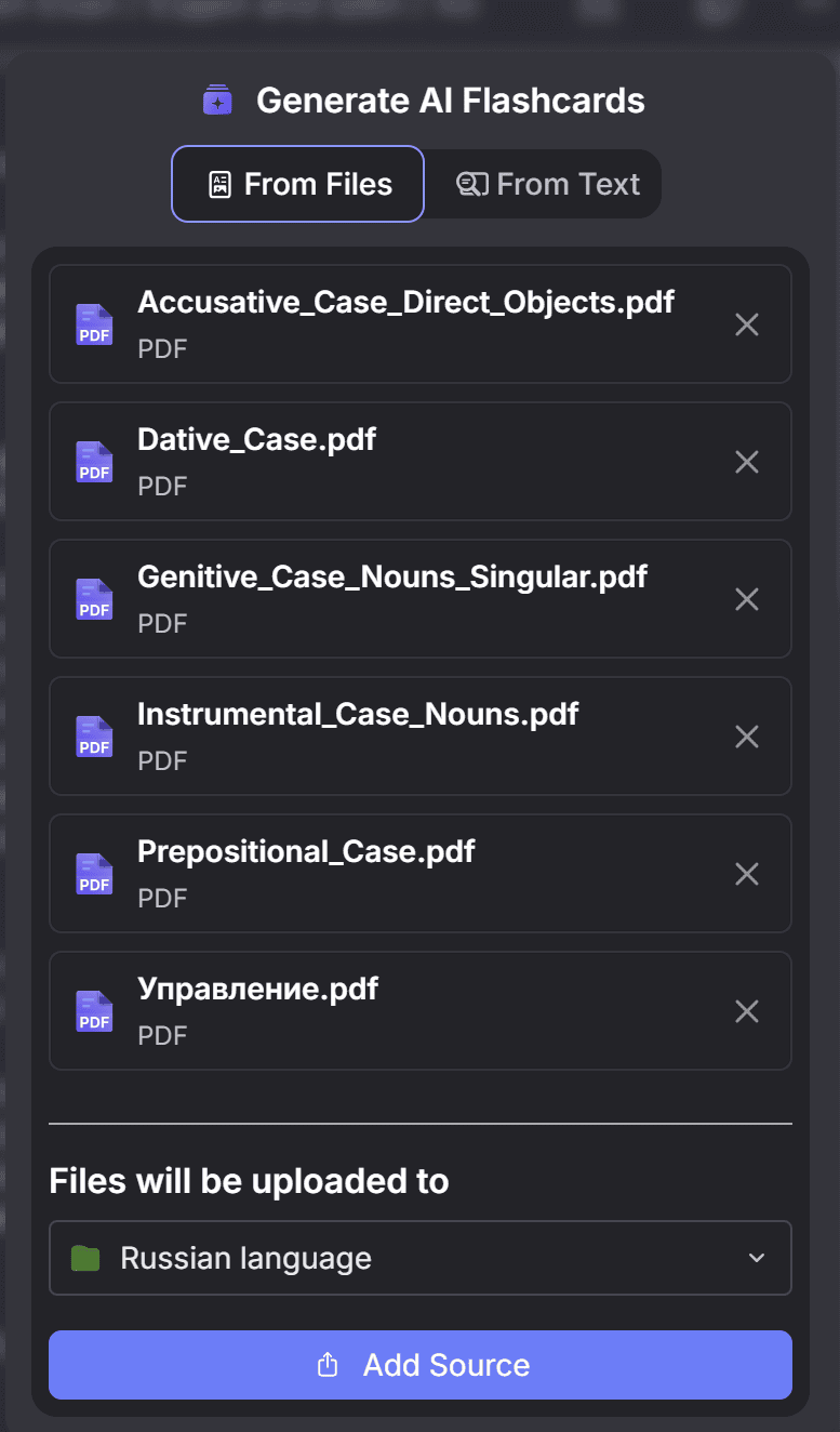 I uploaded more files to RemNote because it was giving me actual value.