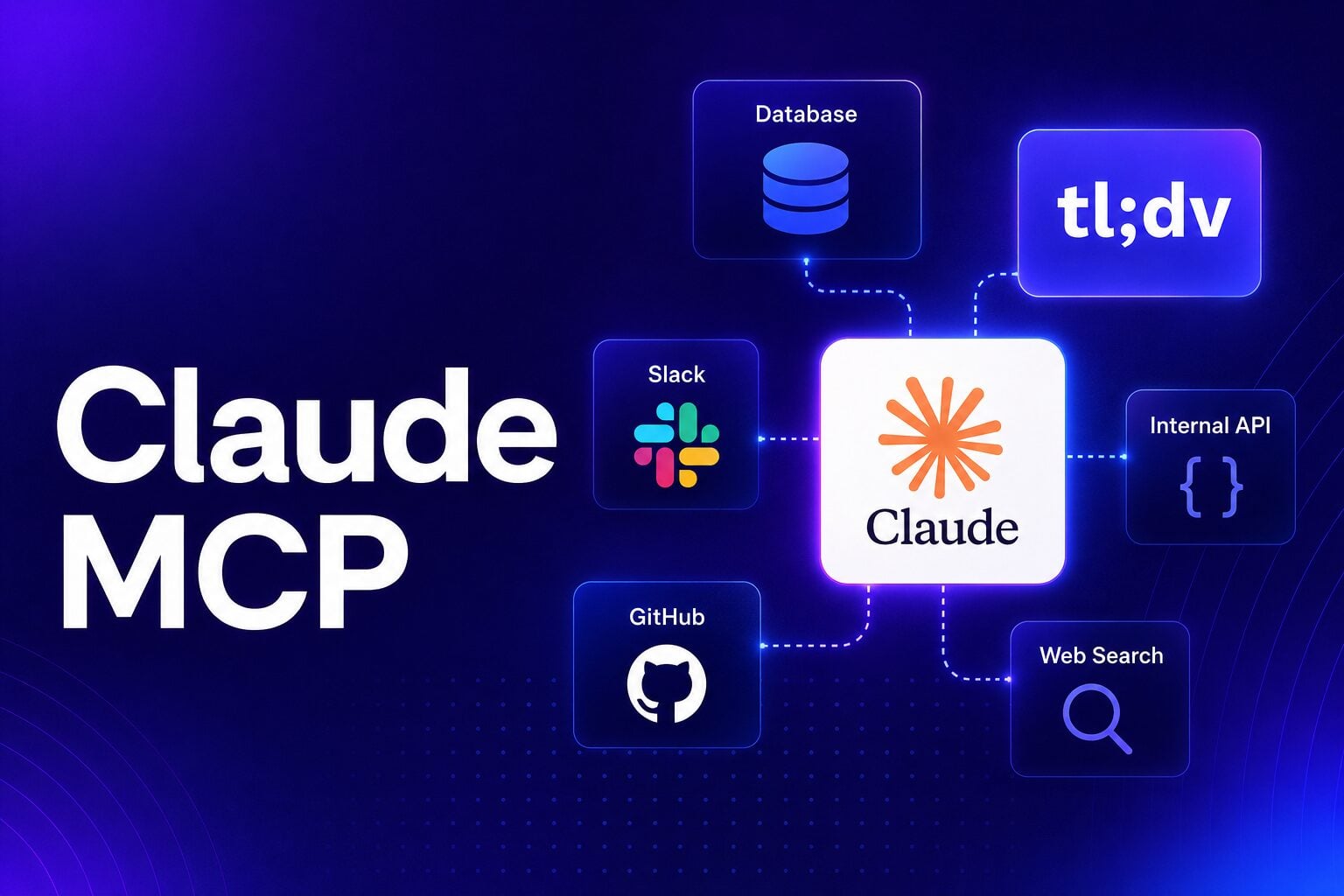 Claude MCP server setup for connecting Claude to external tools and data