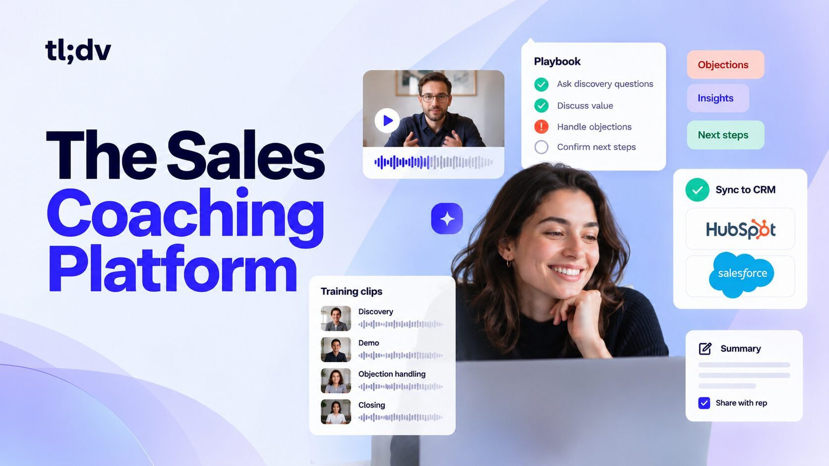 Sales coaching platform