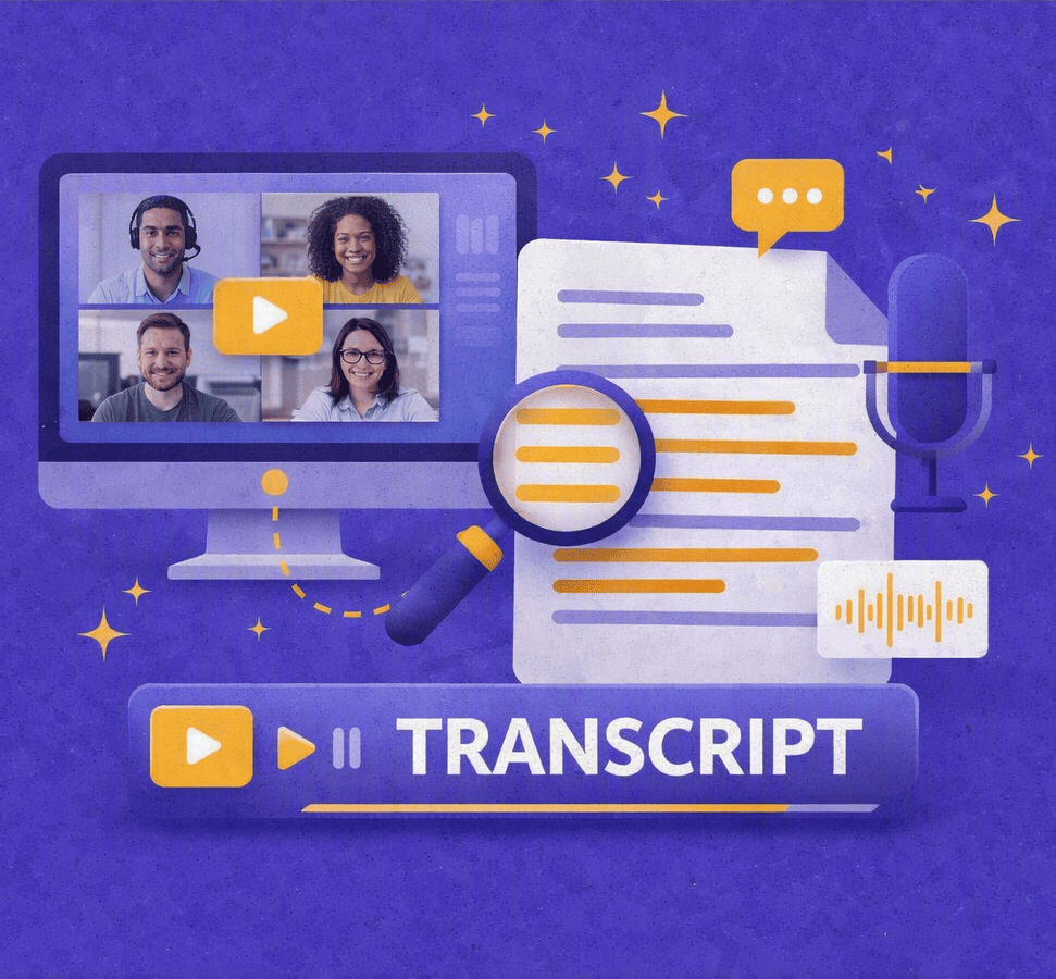 Video Transcript Generator diagram